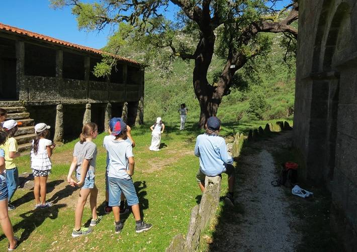 Escolas Educação ambiental Serra de Arga